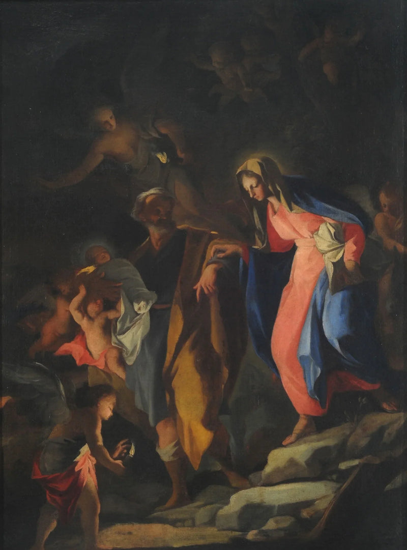 Fuga in Egitto - Andrea Pozzo