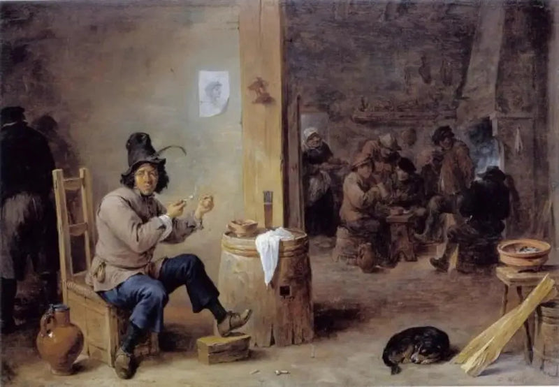 Fumatore in una locanda - David Teniers il Giovane
