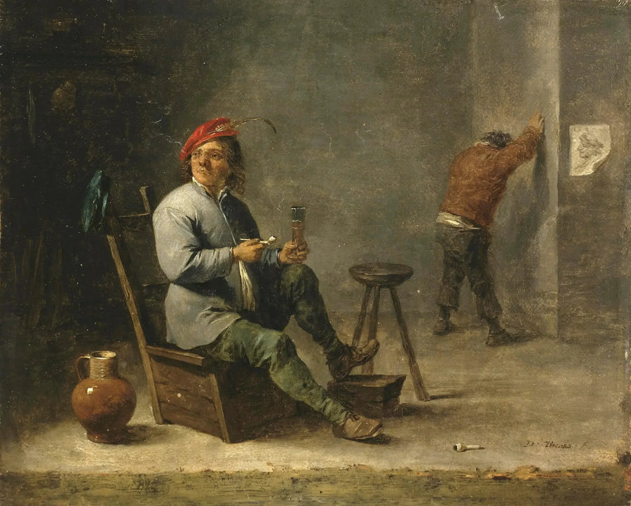 Fumatore - David Teniers il Giovane
