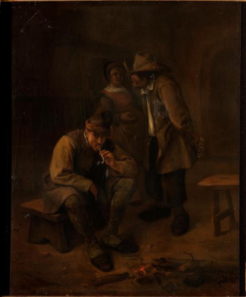 Fumeur - Jan Steen image 1 tableau peint à l’huile sur toile