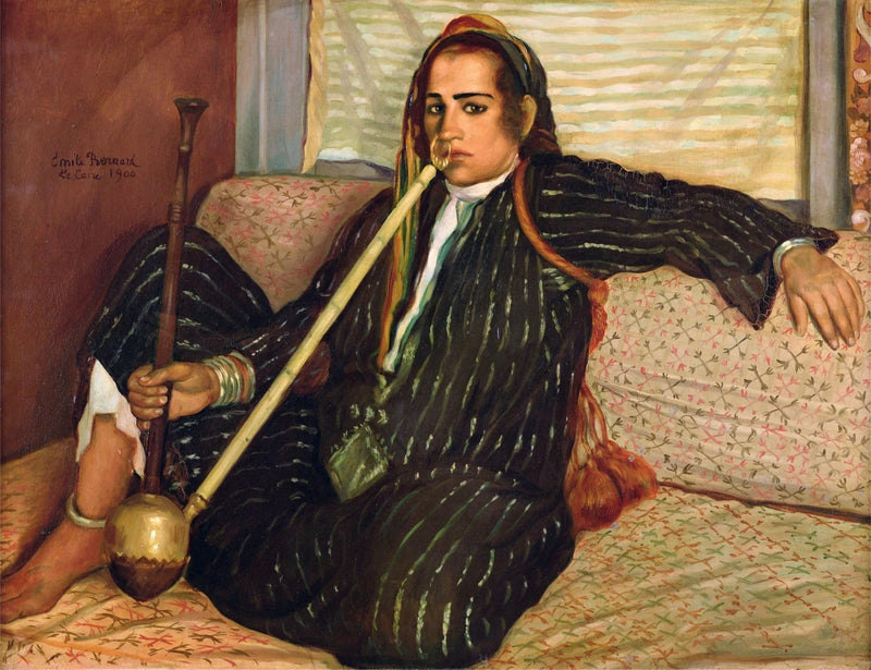 Fumatore di hashish - Émile Bernard