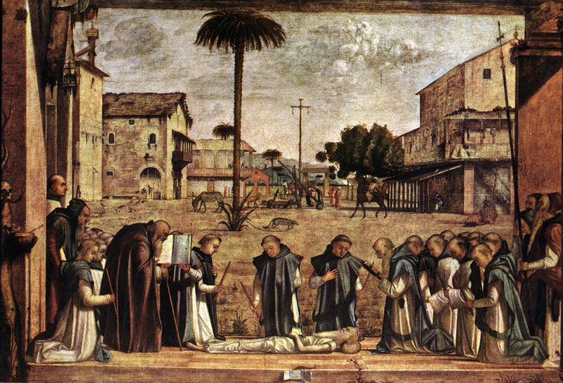 Funerali di san Gerolamo - Vittore Carpaccio