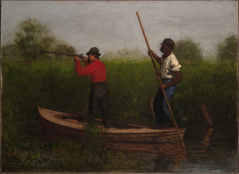 Sparatoria ferroviaria sul Delaware - Thomas Eakins