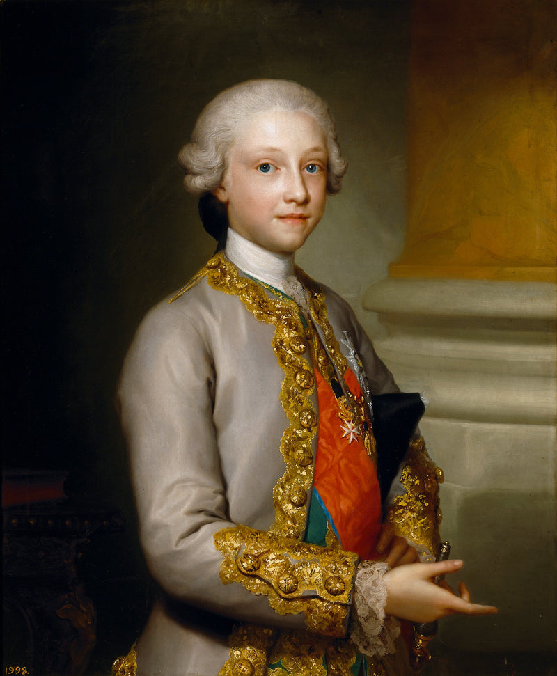 Gabriel Antoine de Bourbon, bambino di Spagna - Anton Raphael Mengs