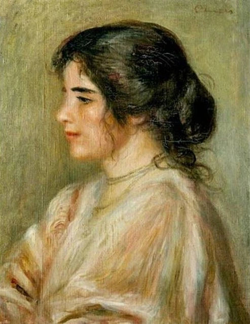 Gabrielle di profilo - Pierre-Auguste Renoir