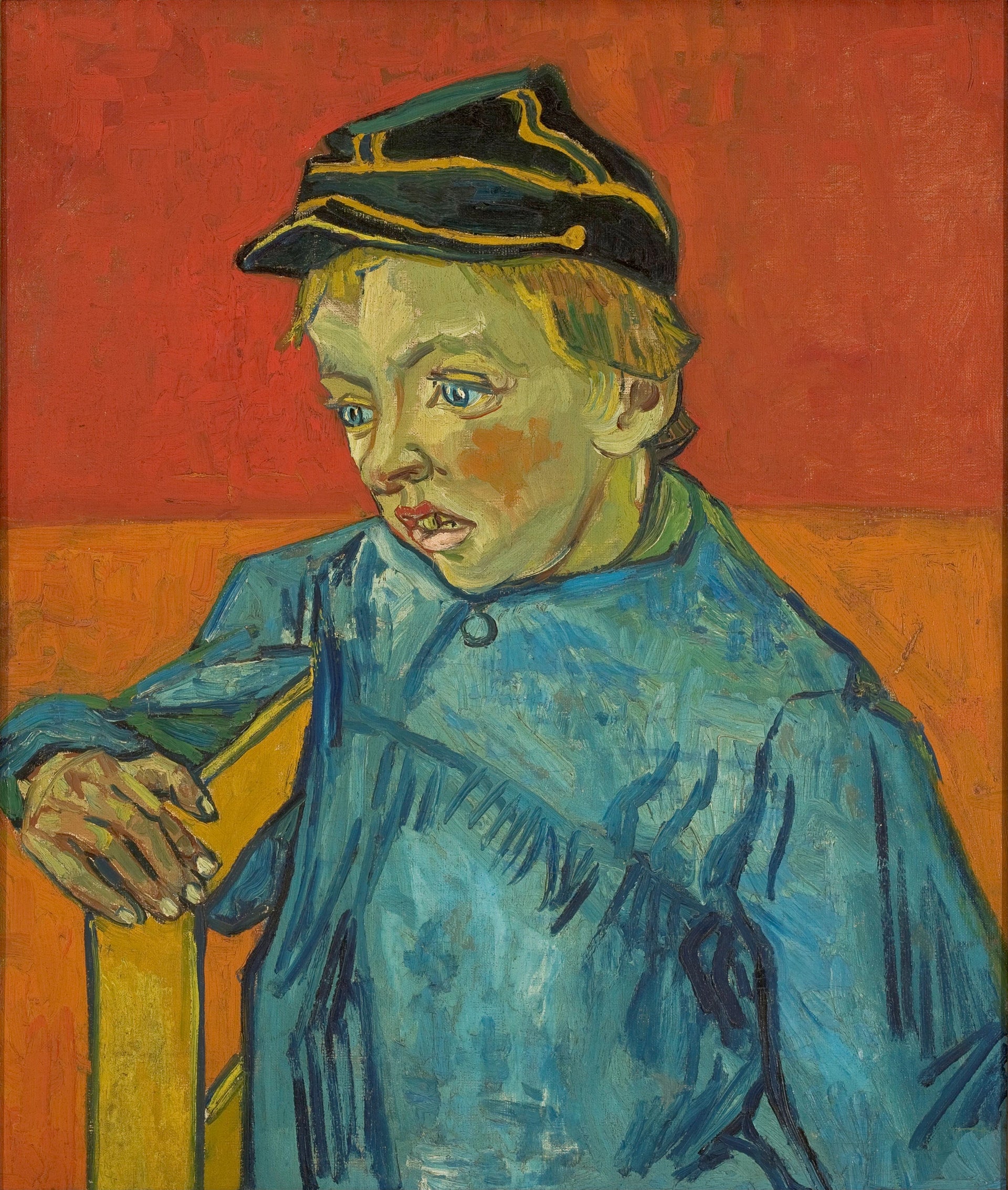 Gamin au képi Camille Roulin F665 de Vincent van Gogh, MASP