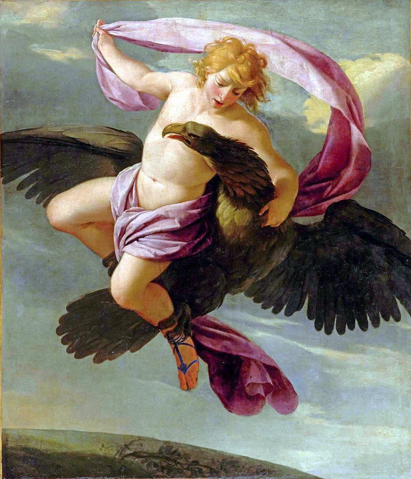 Ganimede rapito da Giove - Eustache Le Sueur