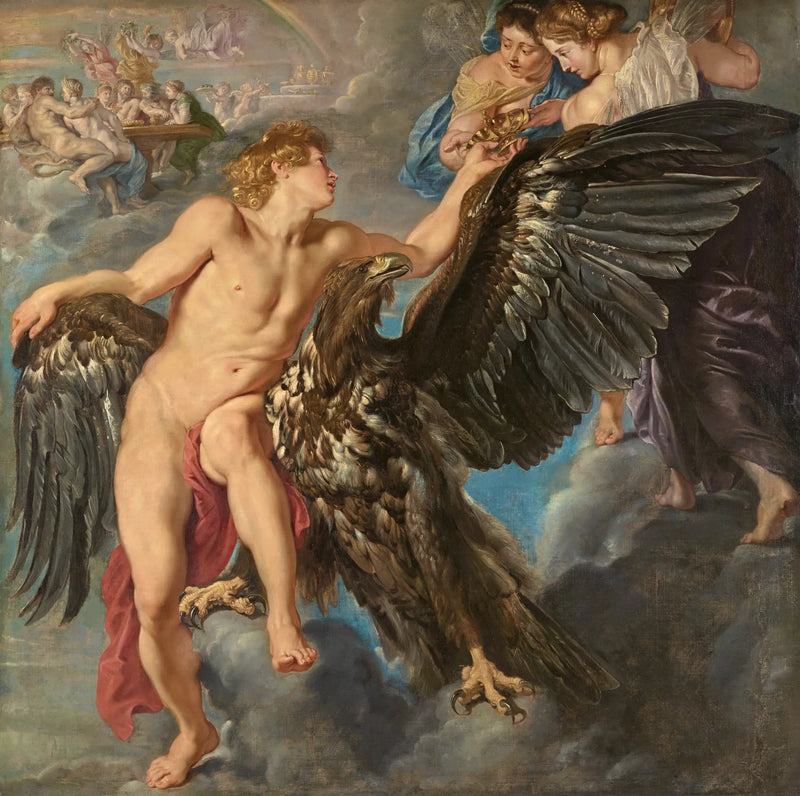 Ganymède riceve la coppa di Ebe - Peter Paul Rubens