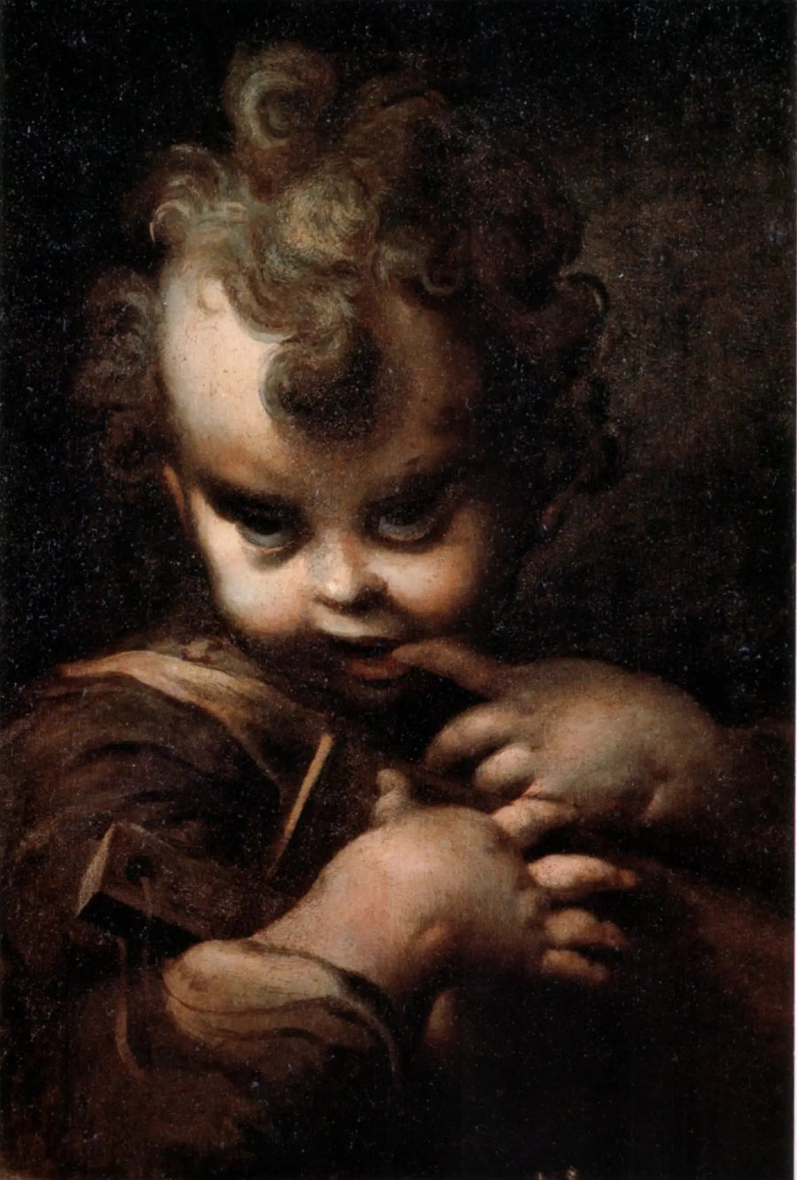 Ragazzo con un dito nella bocca - Parmigianino