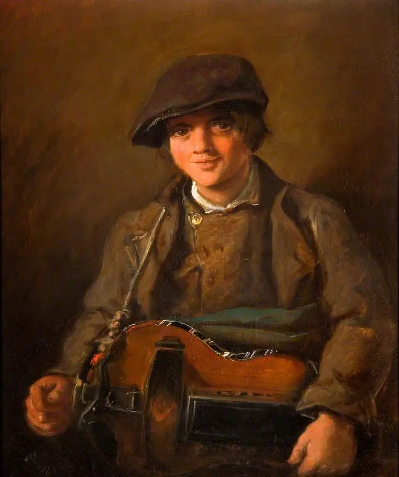 Ragazzo con la fisarmonica - John Everett Millais