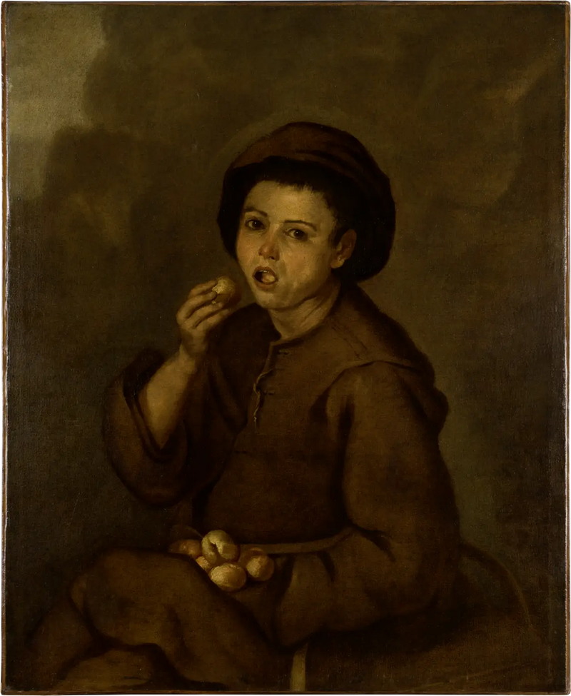 Ragazzo che mangia pesche - Bartolomé Esteban Murillo