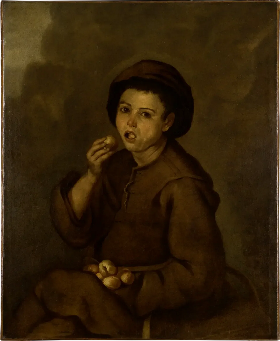Ragazzo che mangia pesche - Bartolomé Esteban Murillo