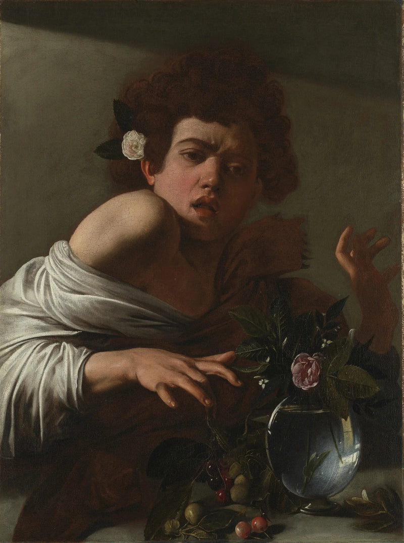 Ragazzo morso da un lucertola - Caravaggio