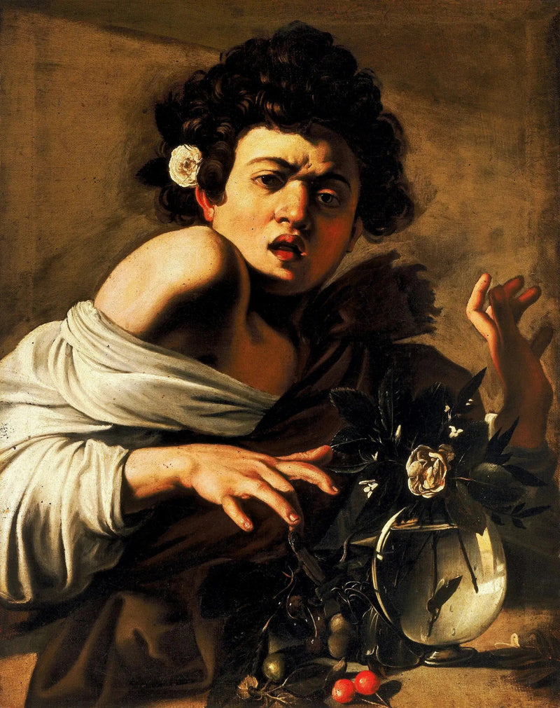 Ragazzo morso da un lucertola - Caravaggio