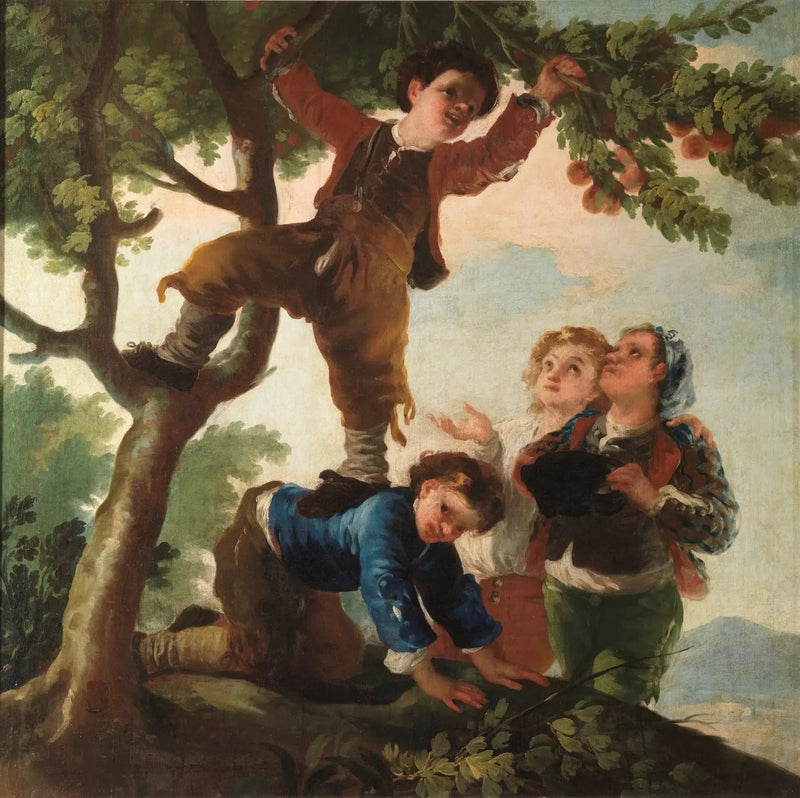 Ragazzi che raccolgono frutti - Francisco de Goya