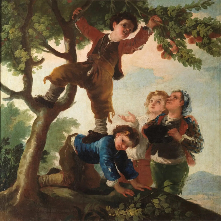 Ragazzi che raccolgono frutti - Francisco de Goya