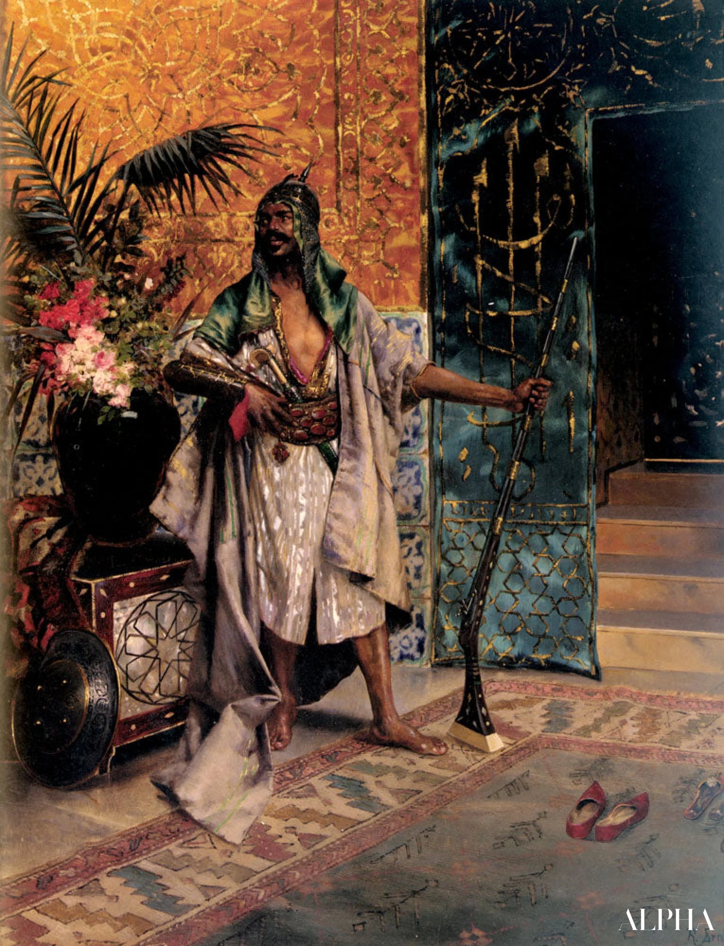 Garde del harem - Rudolf Ernst - Riproduzioni di quadri e dipinti di alta gamma