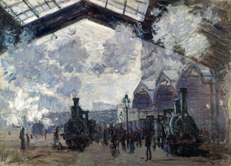 Stazione di Saint-Lazare - Claude Monet