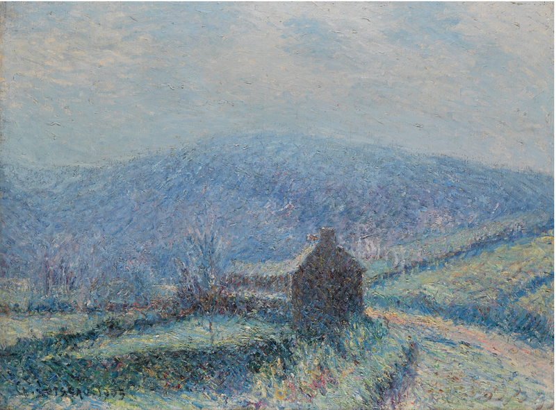 Gelée bianca a Huelgoat, Finistère - Gustave Loiseau