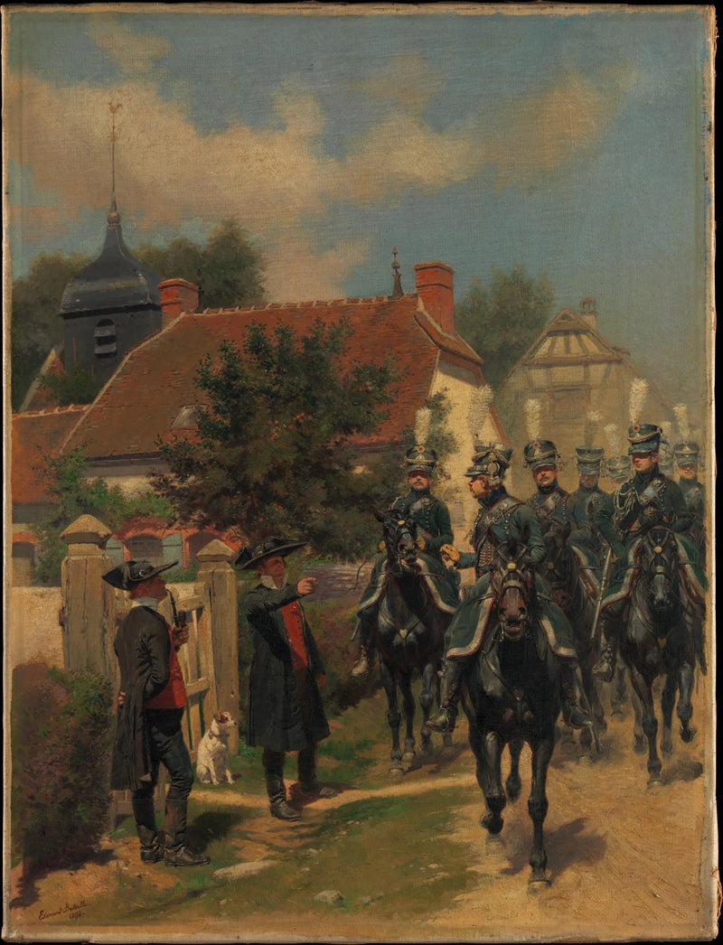 Gendarmes d'Ordonnance - Edoardo Detaille