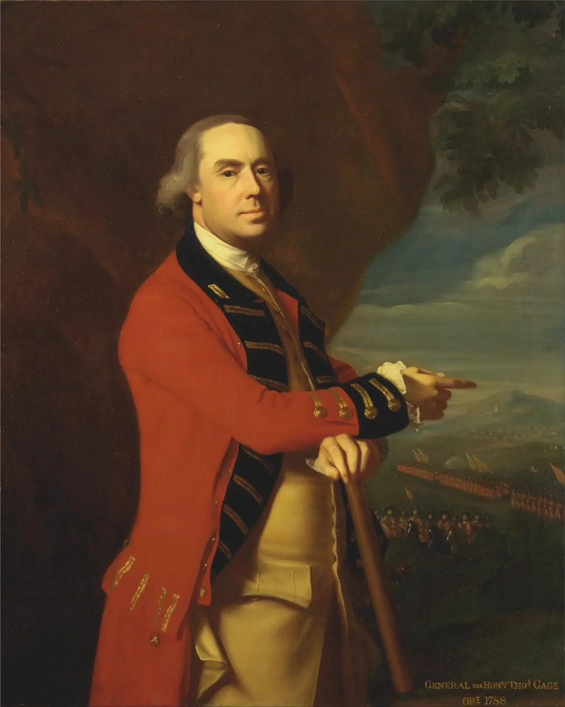 Generale Thomas Gage - John Singleton Copley