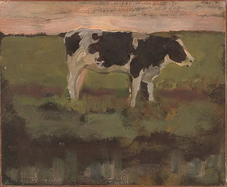 Gioconda nera e bianca - Piet Mondrian
