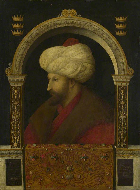 Portrait du sultan Mehmet II - Gentile Bellini