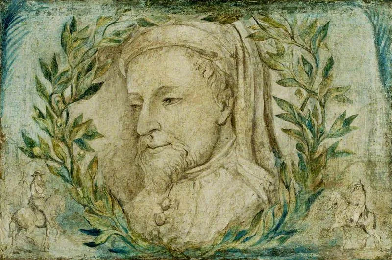 Geoffrey Chaucer (circa 1343-1400) - William Blake