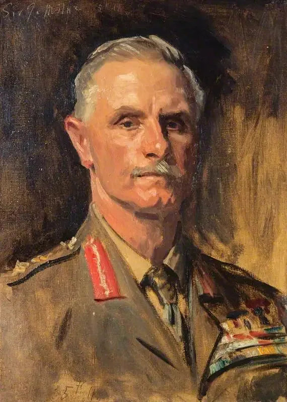 George Francis Milne, 1° barone Milne, 1866-1948. Maresciallo (Studio per un ritratto in Ufficiali generali della Prima Guerra Mondiale, 1914-1918) - John Singer Sargent