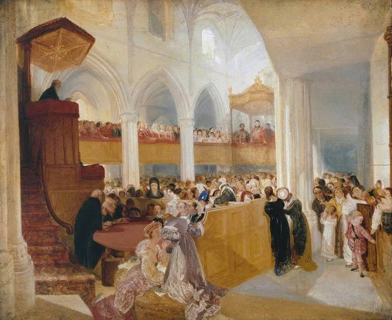 Giorgio IV a St Giles's, Edimburgo - J. M. W. Turner