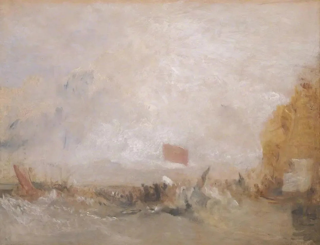 George IV’s Departure from the ‘Royal George’, 1822 - J. M. W. Turner image 1 reproduction de peinture à l’huile