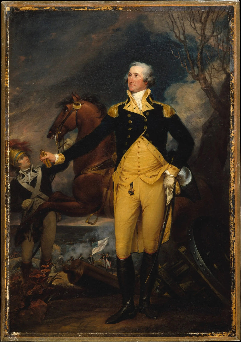 George Washington prima della battaglia di Trenton - John Trumbull