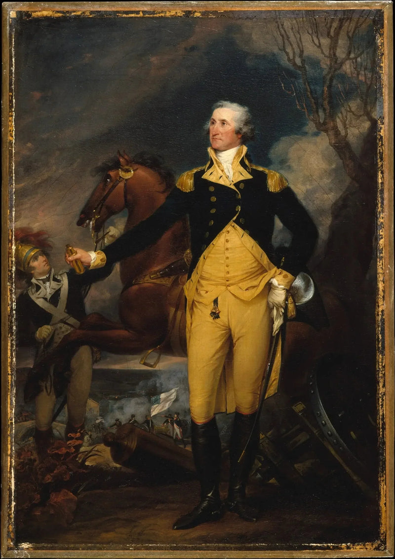George Washington prima della battaglia di Trenton - John Trumbull