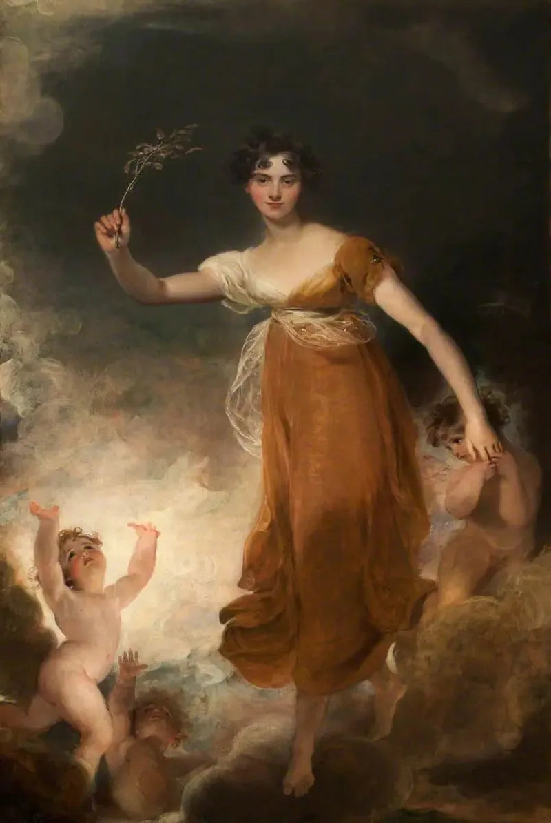 Georgiana Maria Leicester (1793-1859), Lady de Tabley, nel ruolo di « Hope » - Thomas Lawrence