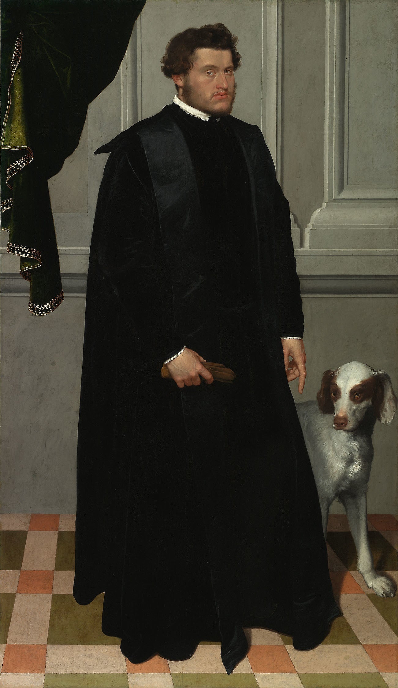 Gian Lodovico Madruzzo - Giovanni Battista Moroni image 1 copie de tableau peinte à la main