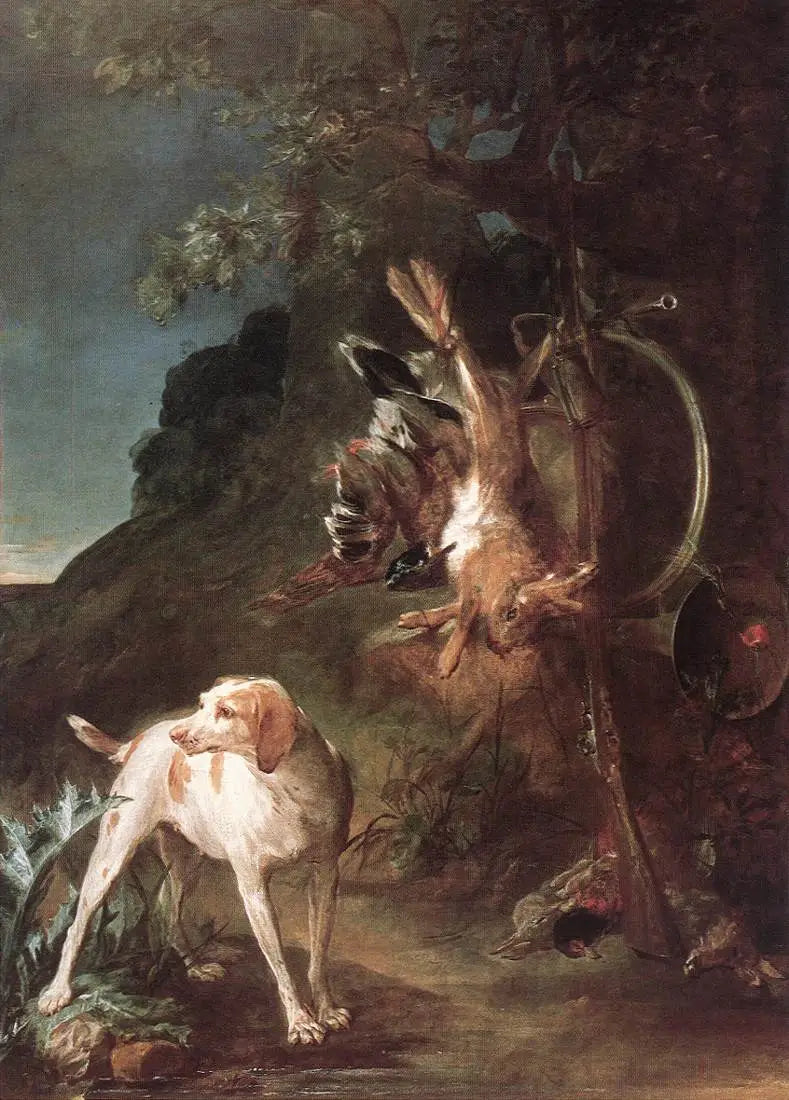 Cacciatore morto e cane da caccia - Jean Siméon Chardin