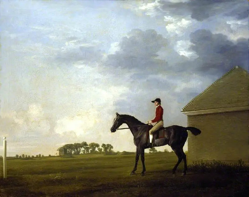 Gimcrack, con John Pratt, su Newmarket Heath - George Stubbs
