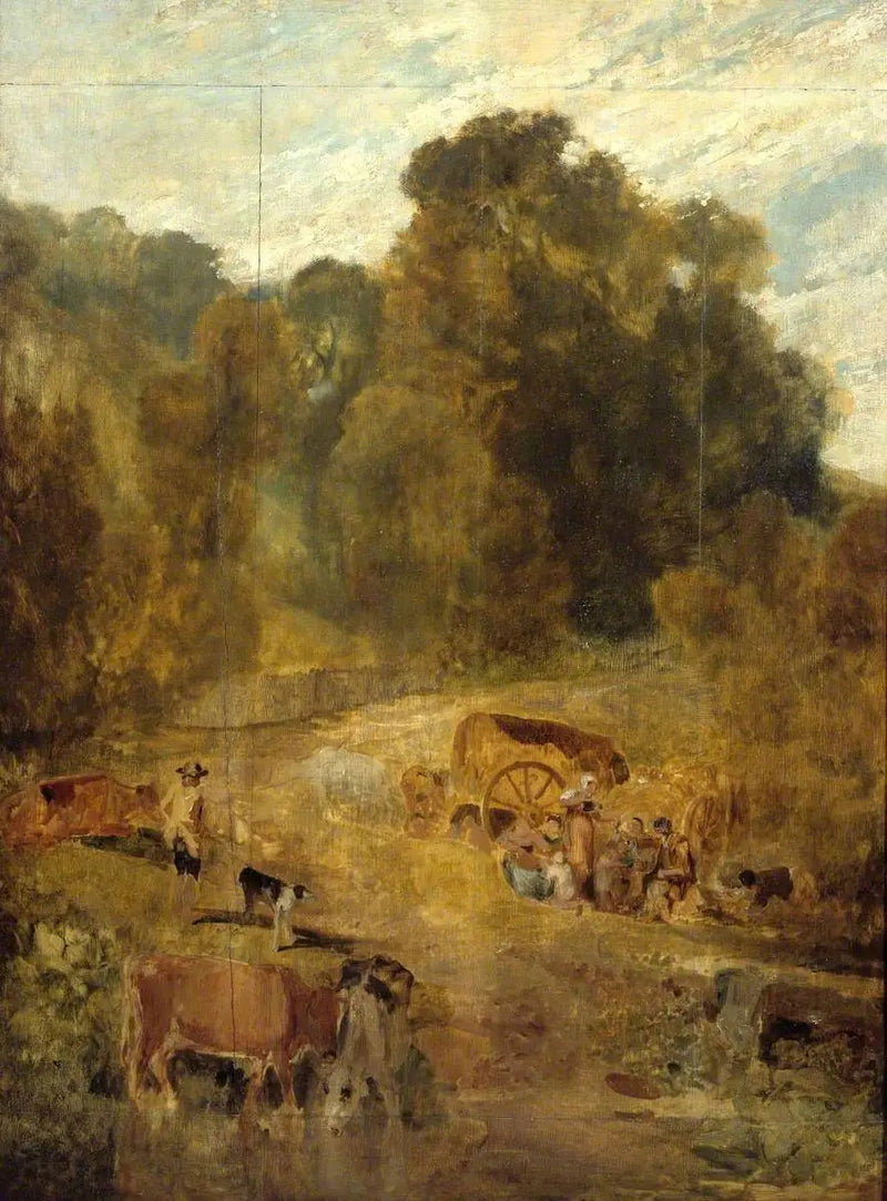 Campo Zingaro - J. M. W. Turner
