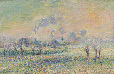 Givre à Pontoise - Gustave Loiseau - Alpha Reproduction