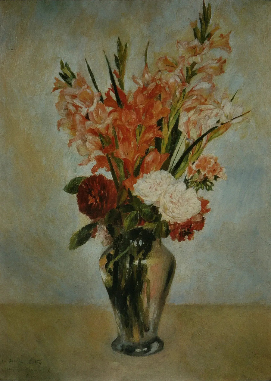Gladioli - Pierre-Auguste Renoir