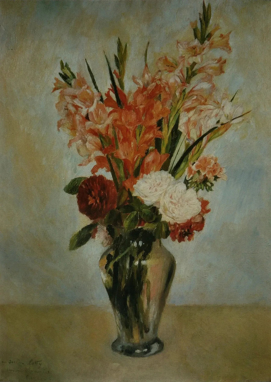 Gladioli - Pierre-Auguste Renoir