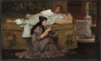 Glaucus et Nydia - Lawrence Alma-Tadema - Alpha Reproduction
