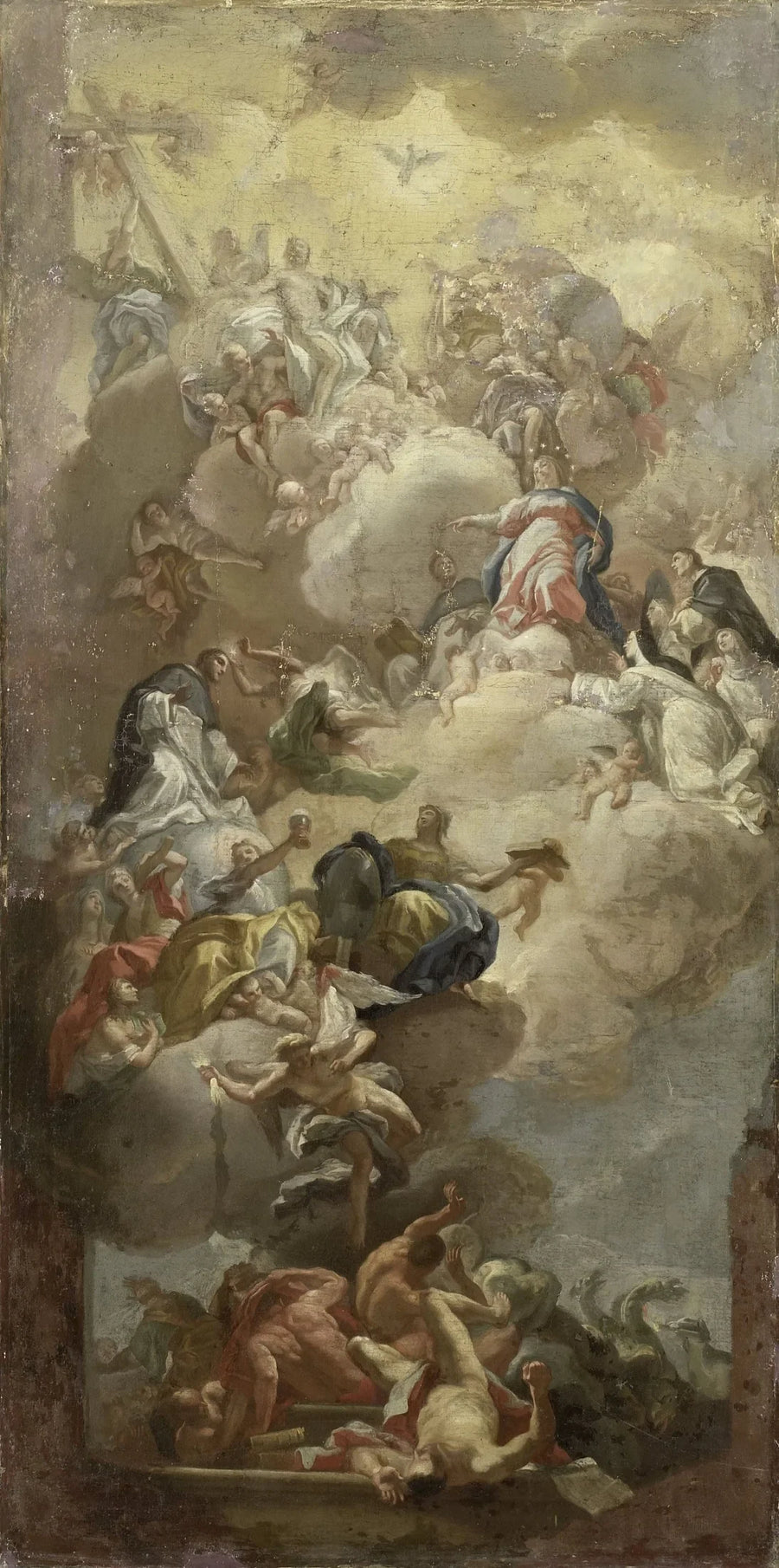 Glorificazione di san Domenico - Francesco Solimena