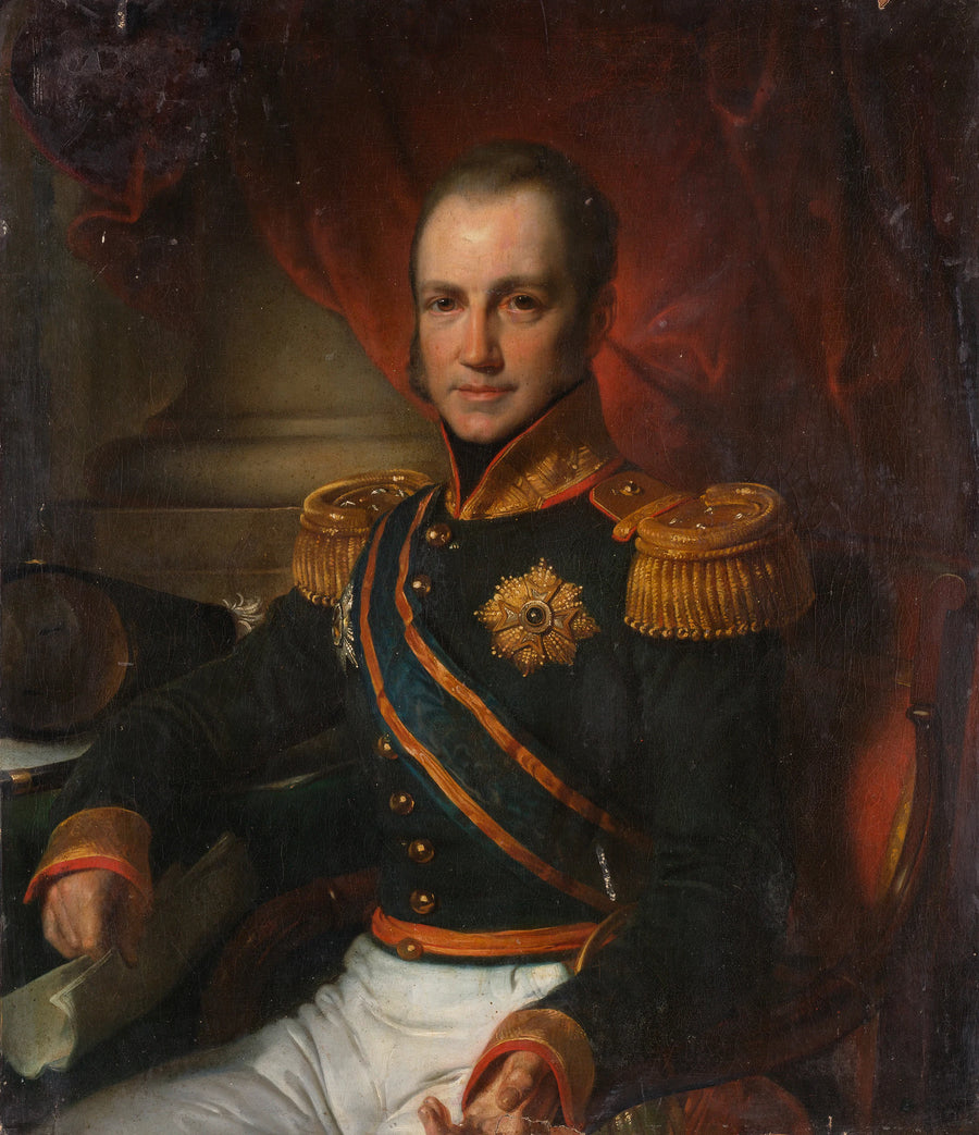 Godart Alexander Gérard Philip Baron van der Capellen (1778-1848). Gouverneur général (1816-1826) - Cornelis Kruseman