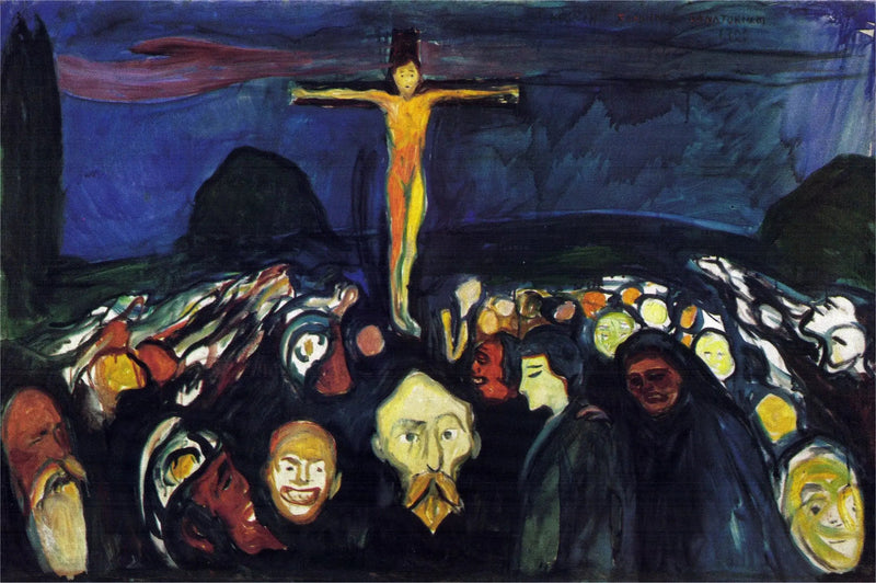 Golgota - Edvard Munch
