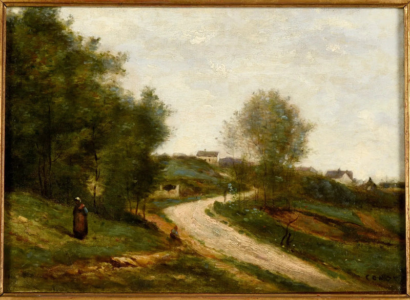Gouvieux, vicino a Chantilly - Jean-Baptiste Camille Corot