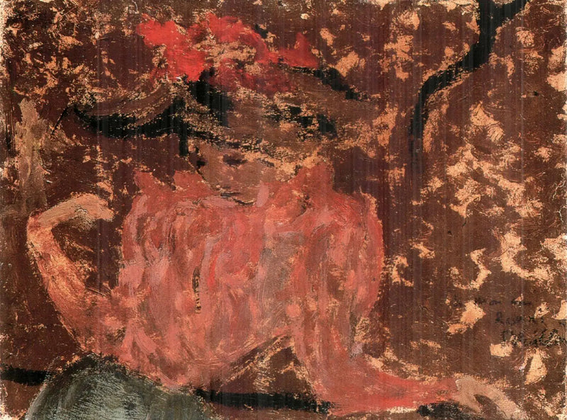 Gracieuse nel giardino - Édouard Vuillard