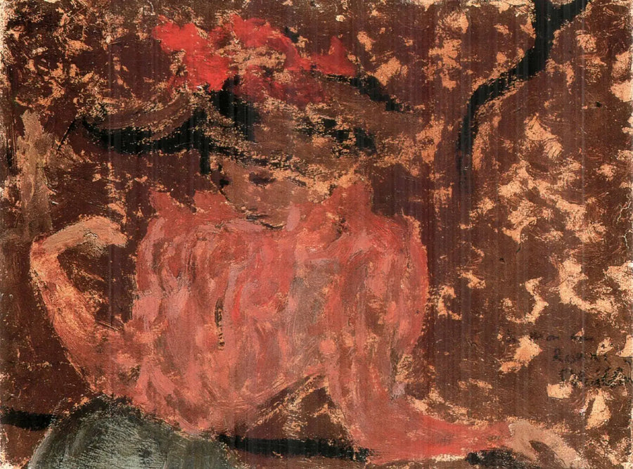 Gracieuse nel giardino - Édouard Vuillard