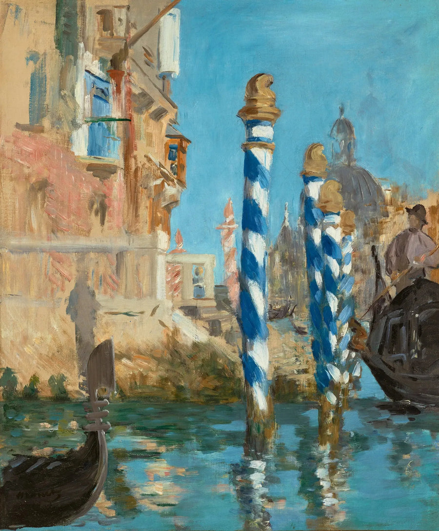 Gran Canale a Venezia - Édouard Manet