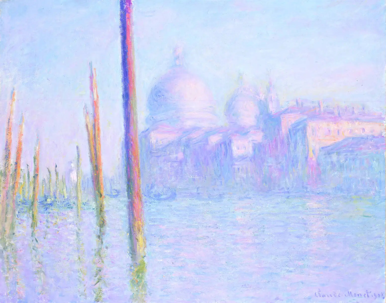 Grand Canal, Venise - Claude Monet image 1 tableau peint à l’huile sur toile